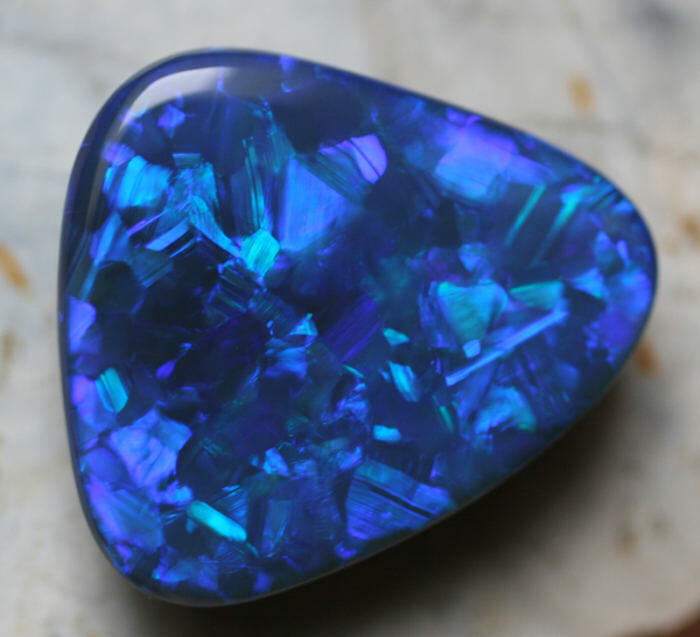 Black Opal from Lightning Ridge NSW