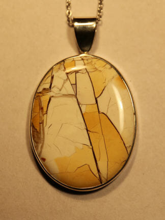 Mookaite Pendant Front